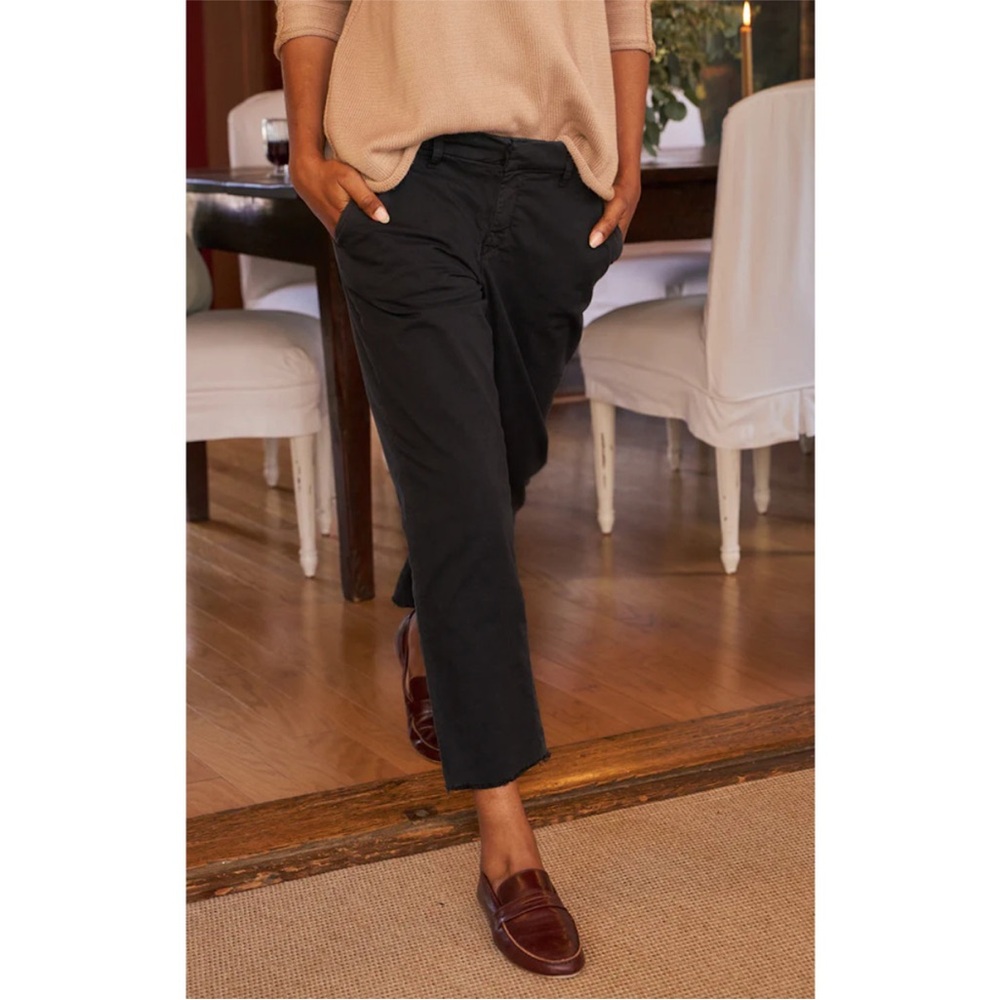 Frank & Eileen WICKLOW The Italian Chino Pants BLACK EUC